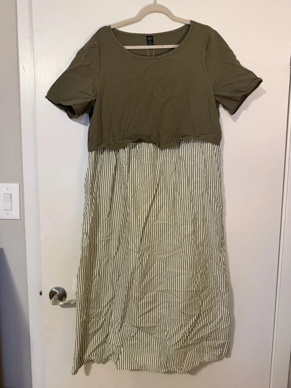Short sleeve mid-calf dress - Picture 4 of 5